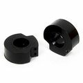 Daystar Shock Shaft Bump Stop 1in ID with 2.5in OD Pair KU71098BK